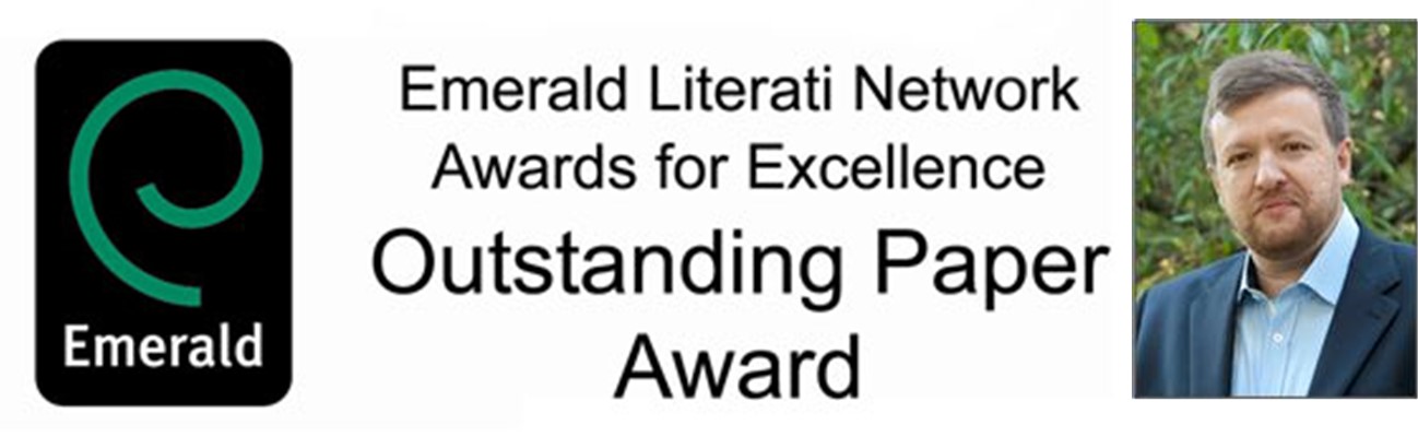 Dmitriy Krichevskiy Receives Emerald Award