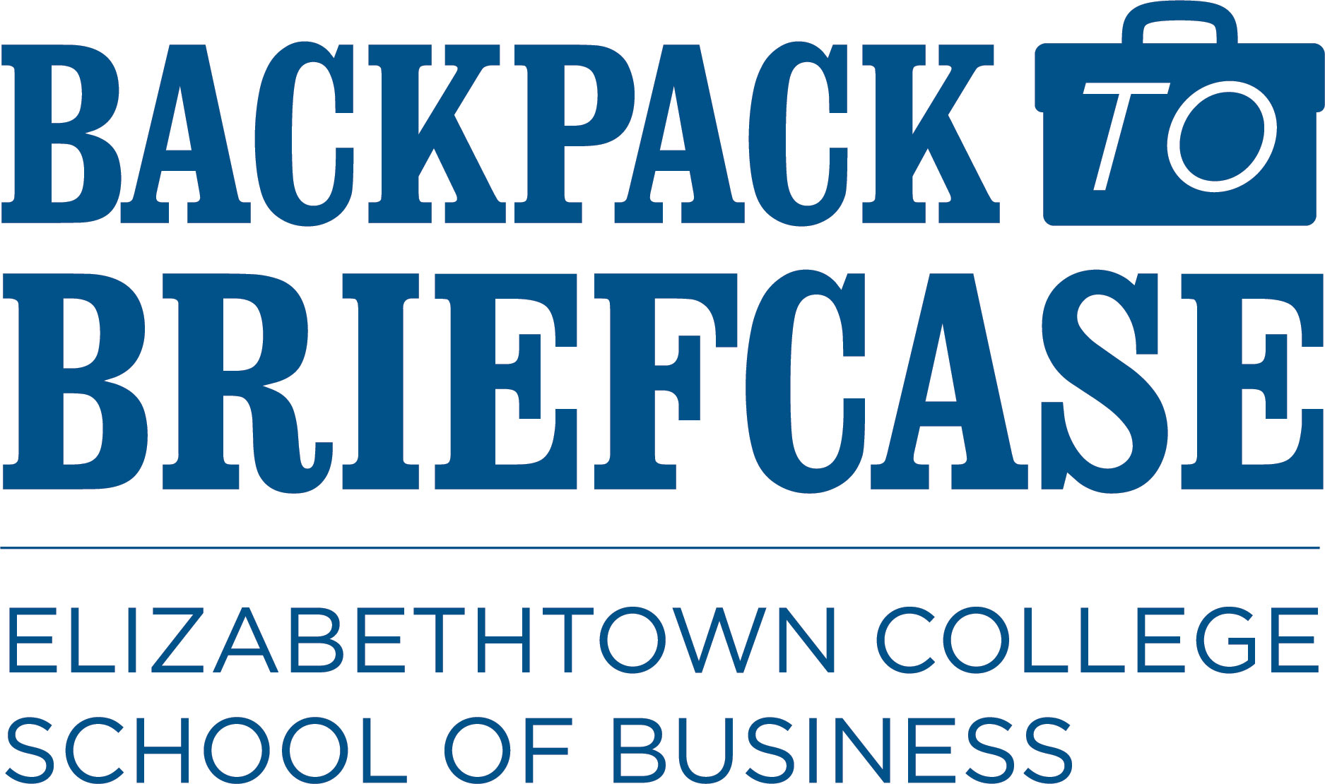 backpack to briefcase logo