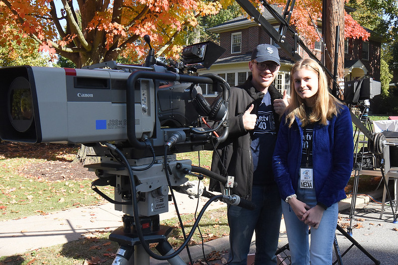 ectv students with camera