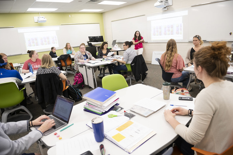 students in classroom