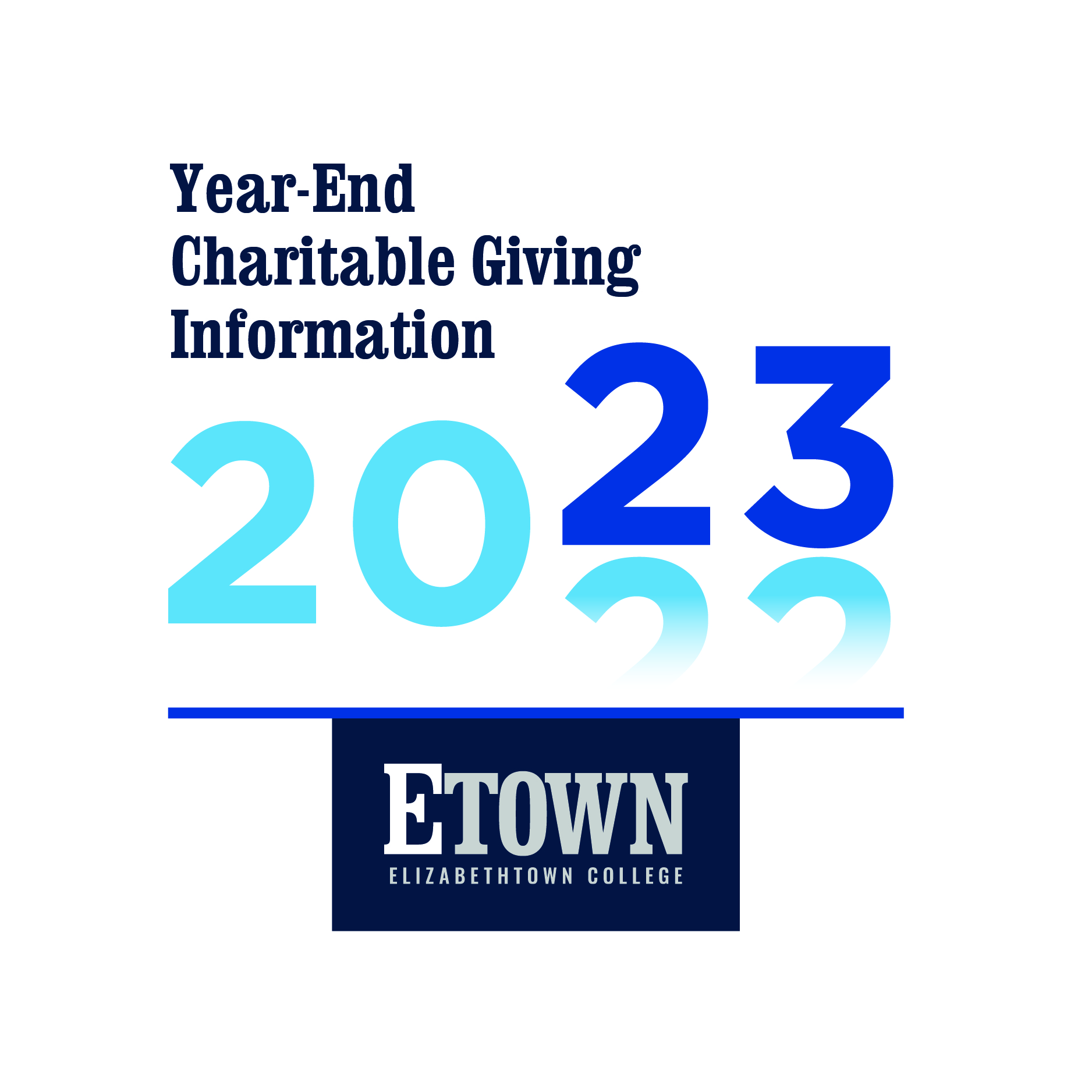 Year-End Charitable Giving Information