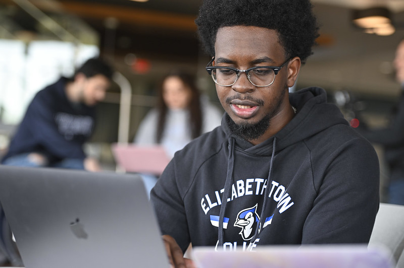 student indoors